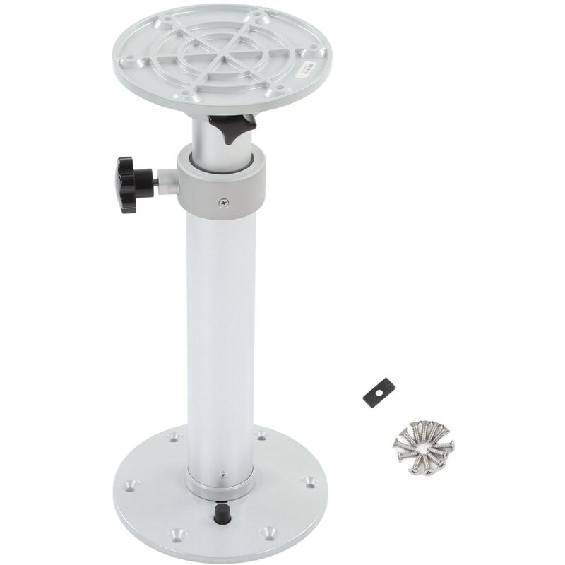Jeffergarden - Piédestal de Table réglable de 460 à 700mm, rotatif à 360 °, pour camping-car, caravane, bateau, Yacht, maison