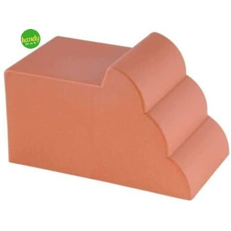 Piedini per vasi Telcom in plastica 8 x 17 x 7 cm colore bianco