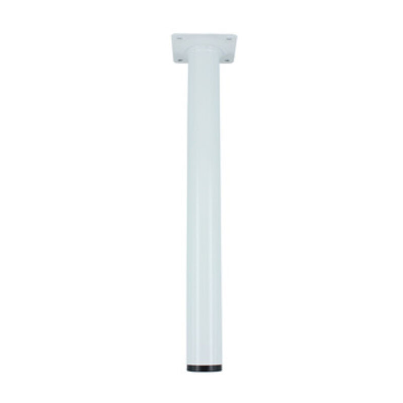 Image of PIEDINO ACCIAIO DIAM. 30 CM.30 COLORE BIANCO. Prezzo per 1 pezzo.