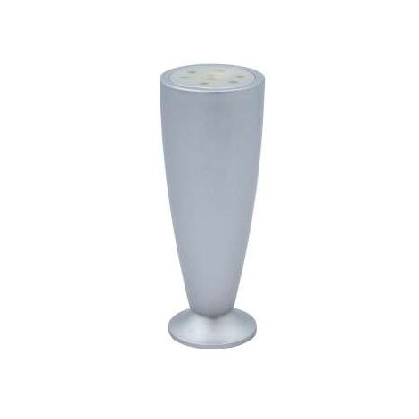 Piedino Cono Plastica Grigia Mm.120