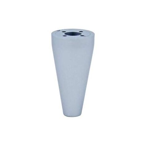 Piedino Cono Plastica Grigia Mm.40X98
