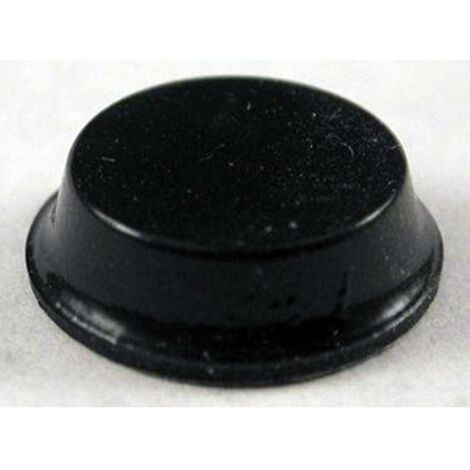 Piedino di fissaggio autoadesivo, rotondo Nero (Ø x A) 12.7 mm x 3.5 mm Hammond Electronics 1421T2 24 pz.