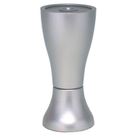 PIEDINO IN ABS REGOL. CM.9 CROMO P0225. Prezzo per 1 pezzo.