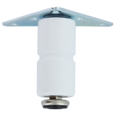 PIEDINO LEGNO COMPL.X MOB.CM.10 BIANCO. Prezzo per 1 pezzo.