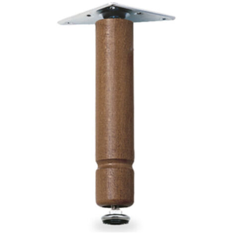 PIEDINO LEGNO COMPL.X MOB.CM.10 NOCE. Prezzo per 1 pezzo.