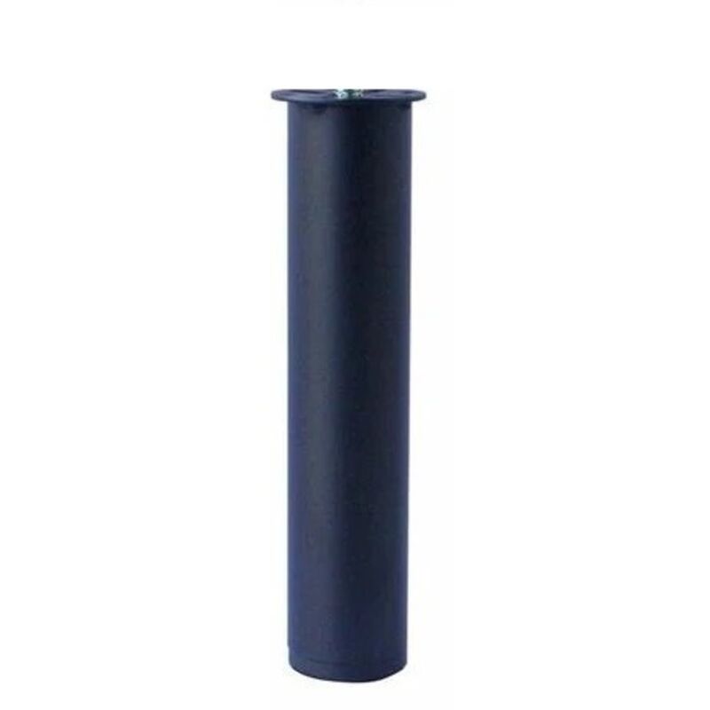 Piedino Nero Goffrato H15cm M10