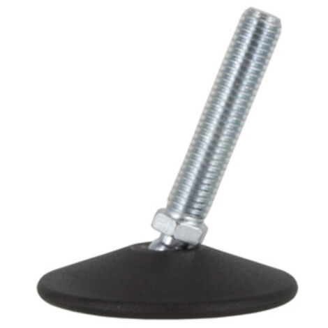 Piedino Oscillante Acciaio Zincato Ma10Xd 60 Mm - 25 Pz
