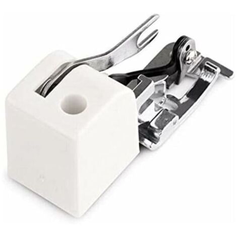 Piedino per taglio laterale, 1 pezzo, piedino universale per macchina da cucire overlock, accessorio per la maggior parte delle macchine da cucire a gambo basso.