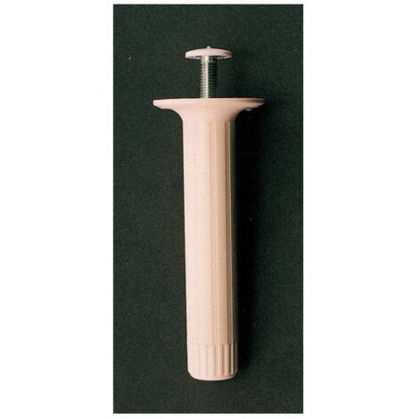 PIEDINO REGOLABILE ABS D 28X100 MM BIANCO