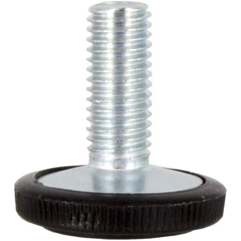 PIEDINO REGOLABILE ACCIAIO MA8 X D 30 MM 50 PZ