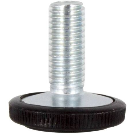 PIEDINO REGOLABILE ACCIAIO ZINCATO MA10 X D 25 MM