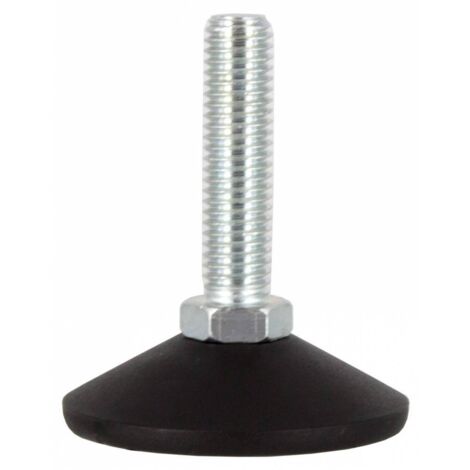 PIEDINO REGOLABILE ACCIAIO ZINCATO MA10 X D 50 MM