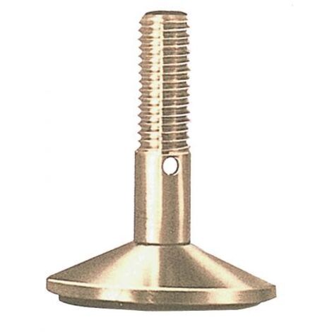 PIEDINO REGOLABILE OTTONE MA12 X D 40 MM 20 PZ