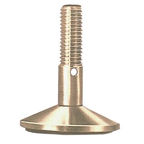 PIEDINO REGOLABILE OTTONE MA12 X D 50 MM 10 PZ