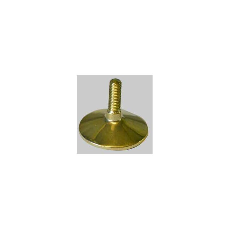 Piedino regolabile ottone ø mm 50 M12
