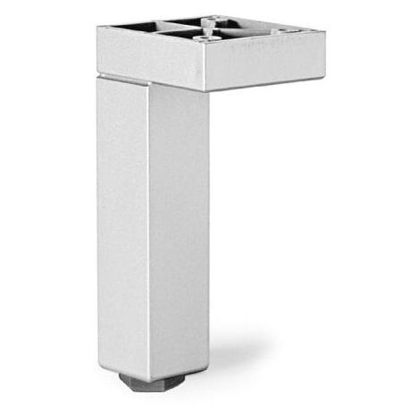 Piedino rettangolare con flangia quadrata 50x115mm - 766R Low