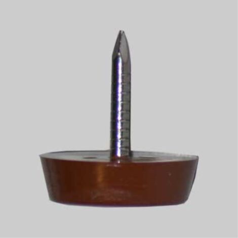 Piedino sottosedia ø 14 mm - marrone (200 pezzi)