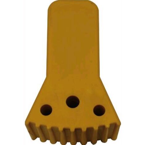 PIEDINO X BARRA STABILIZZATRICE 24X50MM GIALLO MAURER