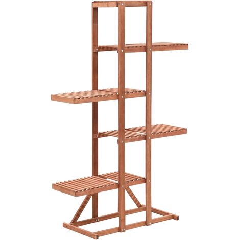 Piedistallo per Piante in Legno di Cedro 86x36x139 cm