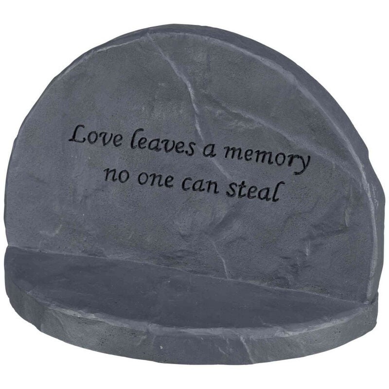 

Piedra conmemorativa del amor. 16 x 12 x 7 cm