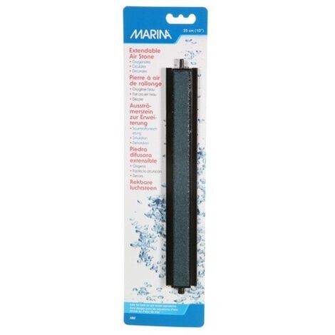 Piedra difusora de aire para acuario lineal extensible Marina, 25 cm