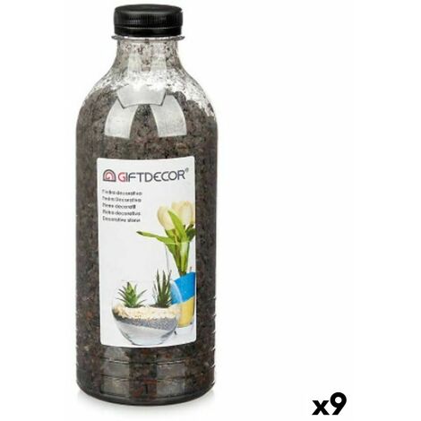 Piedras Decorativas Negro 1,5 Kg (9 Unidades)