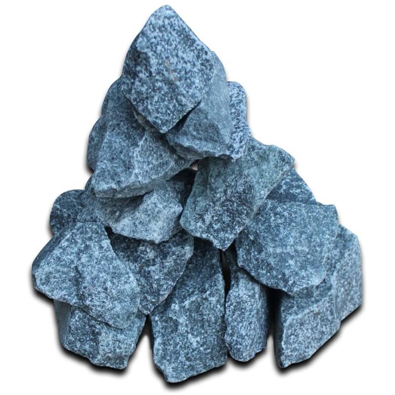 

Piedras para calefacción de sauna 15 kg - Azul