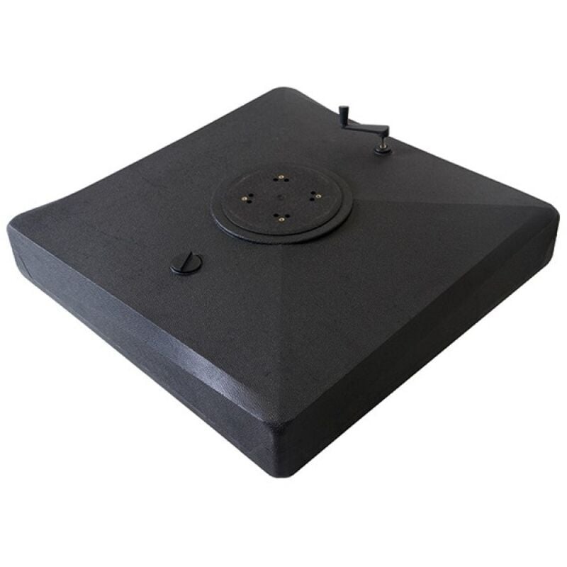 Pieds a remplir sur roues - noir - Proloisirs