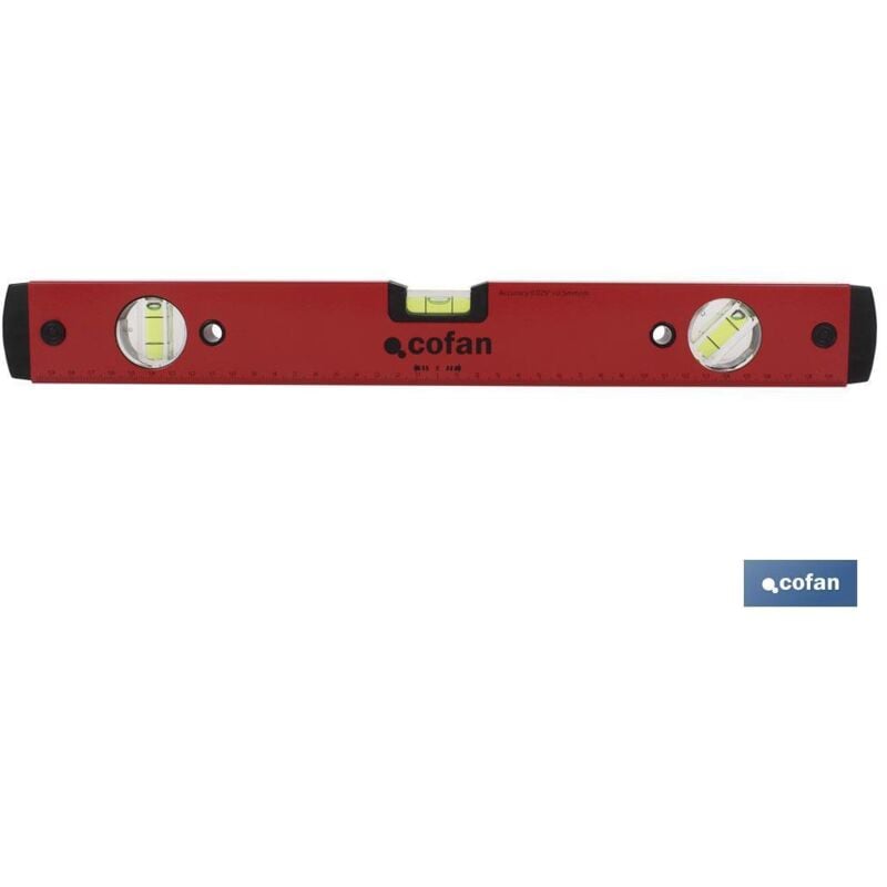 Cofan - Niveau professionnel en aluminium 600 mm
