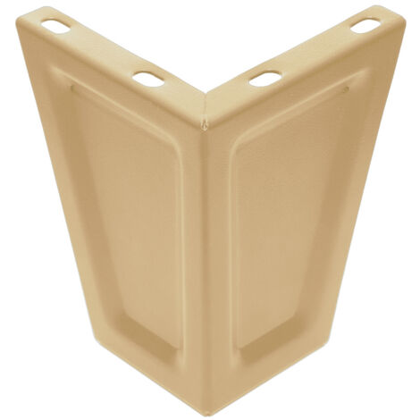 Pieds de meuble, ensemble de 4 pcs. beiges
