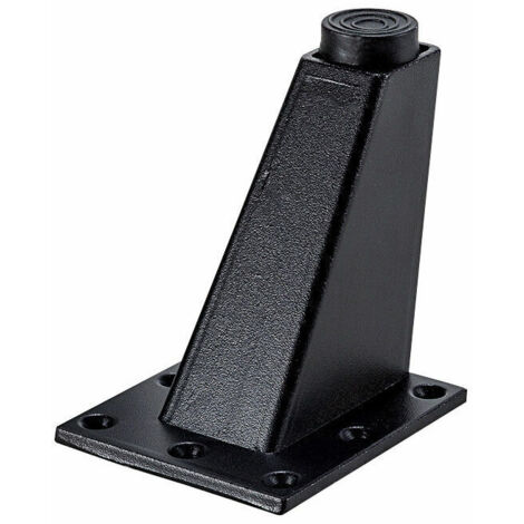 Pieds de Meuble - Pieds de Meuble Triangle Noir, 9cm Pieds de Canapé Armoires Pieds de Meubles Pieds de Cuisine Petit Déjeuner Bar Bureau Pieds de Table pour Meuble Canapé Table Lit Salon Cuisine
