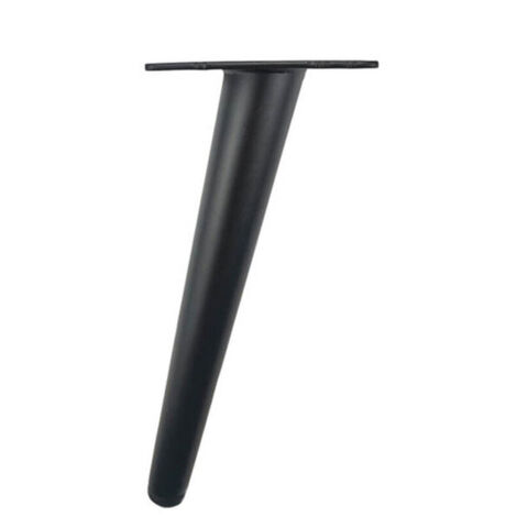 Pieds de meuble TV, canapé, table à thé, pieds de table, noir, 12 cm