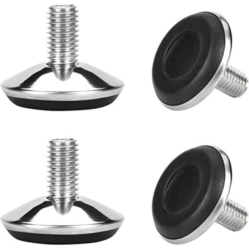 Pieds de nivellement réglables, protections pour meubles (chaises, tables, armoires), lot de 4, diamètre 50 mm
