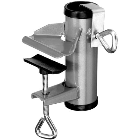 Pieds de Parasol Support de Parasol pour Table de Jardin, Pince de Parapluie Réglable, Support pour Pied de Parasol pour Balcon