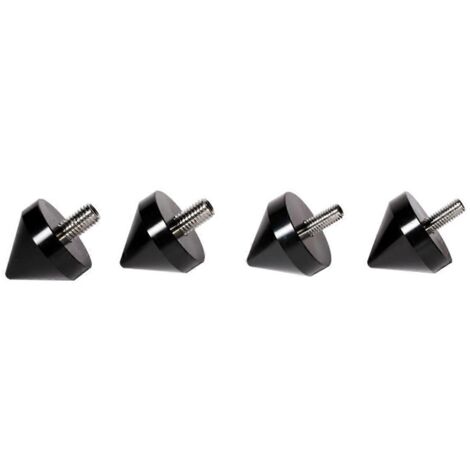 pieds de support d'enceinte avec pointes antichoc M6