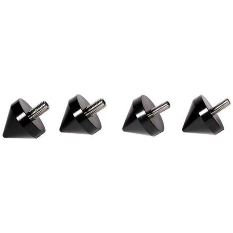 pieds de support d'enceinte avec pointes antichoc M8