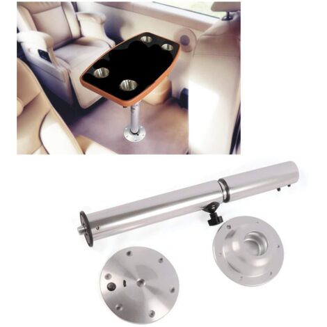 Pieds de table, bases de table, démontables, réglables en hauteur, pieds de table en acier inoxydable, bases de table rétractables pour véhicules de loisirs, cadres de table, tables marines, adaptés a