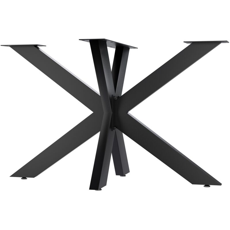 Pieds de table Biloxi Noir 120x68 cm