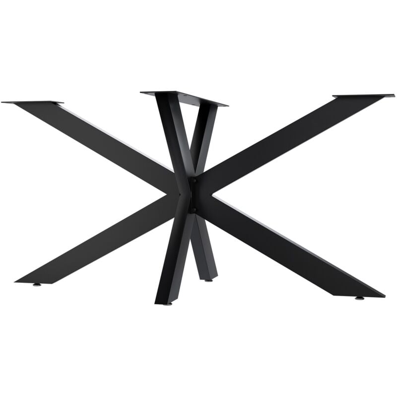 Pieds de table Biloxi Noir 150x78 cm