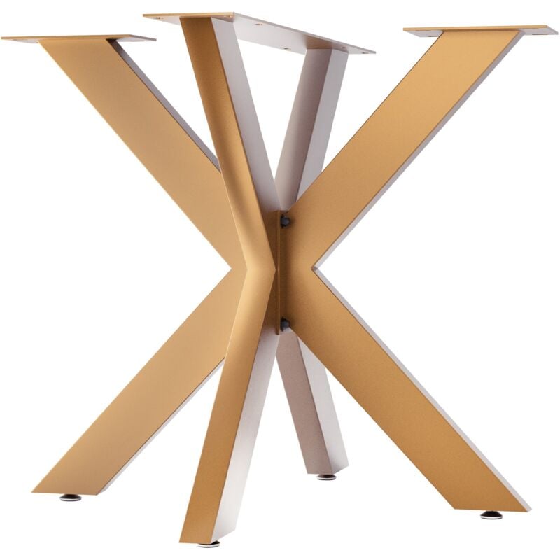 Pieds de table Biloxi Or 85x85 cm