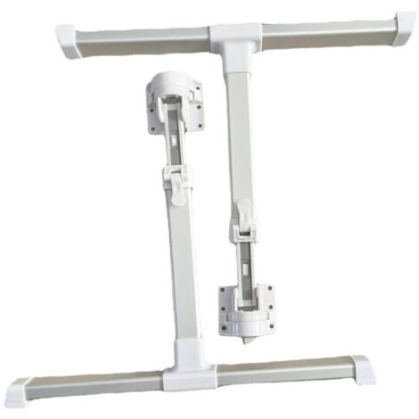 Pieds de Table Escamotables Hauteur 28 cm - Pour Bureau et Table Basse Modulable