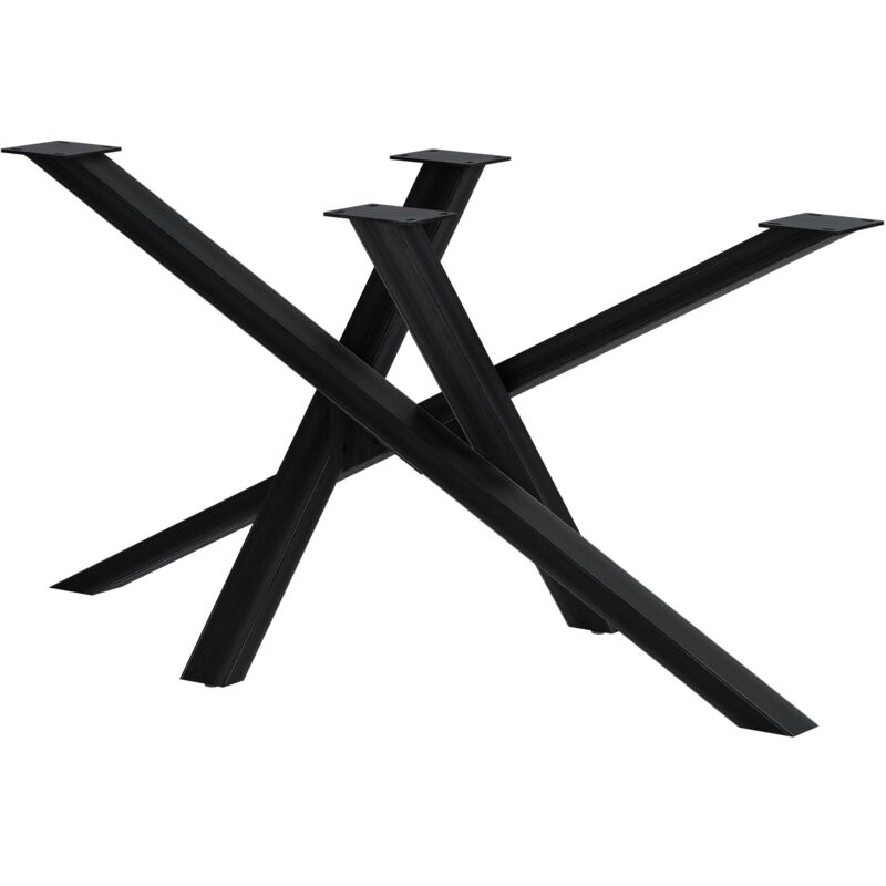 CLP - Pieds de table Finney Noir antique 140x70x72 cm