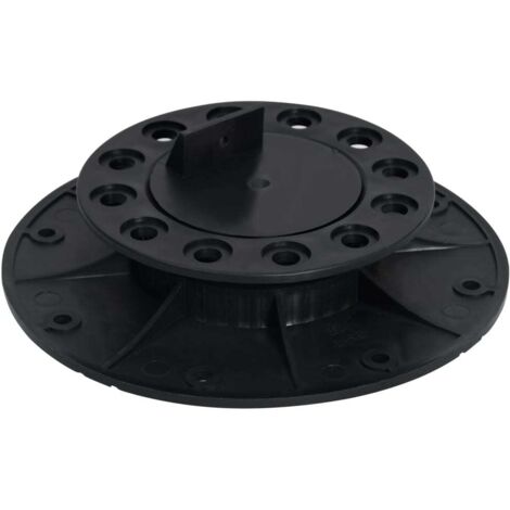 Pieds de terrasse réglables 10 pcs，Pied de meuble 25-40 mm CFW465295