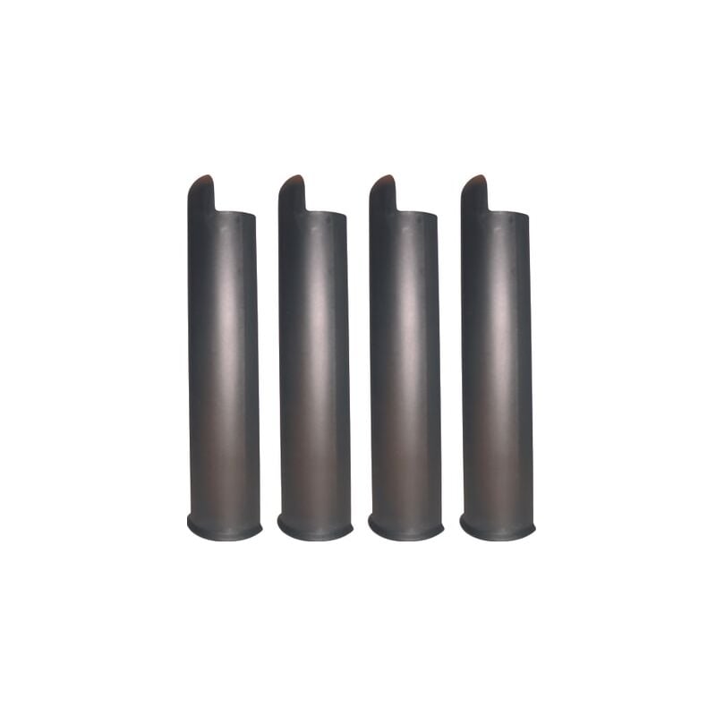 Merinos - Jeu de pieds de lit Jeu de 4 pieds cadres à lattes Flat Cap