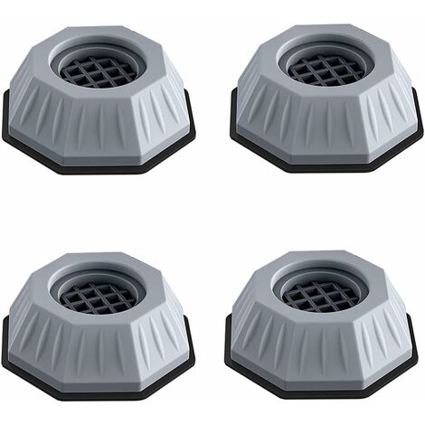 Tampons anti-vibration pour machine à laver, tampons amortisseurs, pieds en  caoutchouc polymères, support de levage