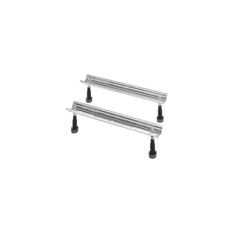 Duravit - Pieds pour baignoire Gris 55x8,5x13 cm