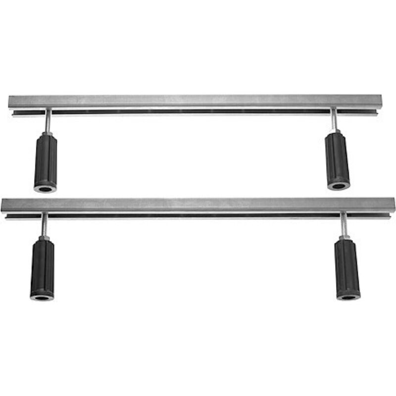 Duravit - Pieds pour baignoire Gris 58x4x11,5 cm