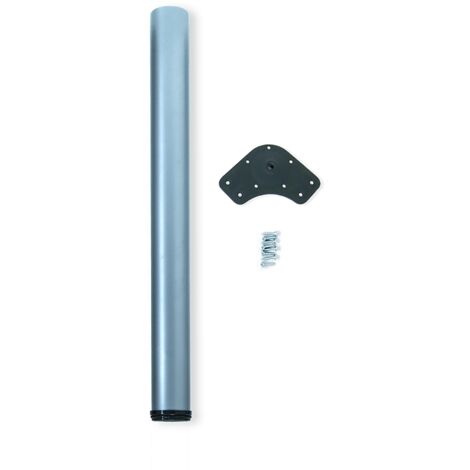 Pieds pour table D. 80 mm en acier EMUCA 3048325