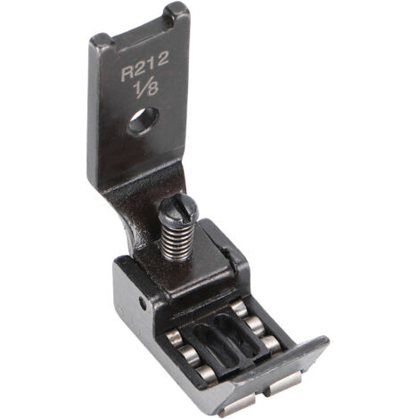 Pieds presseur à point droit pour aiguille double, accessoires de machine à coudre à encliquetage 1/8 pouce R212