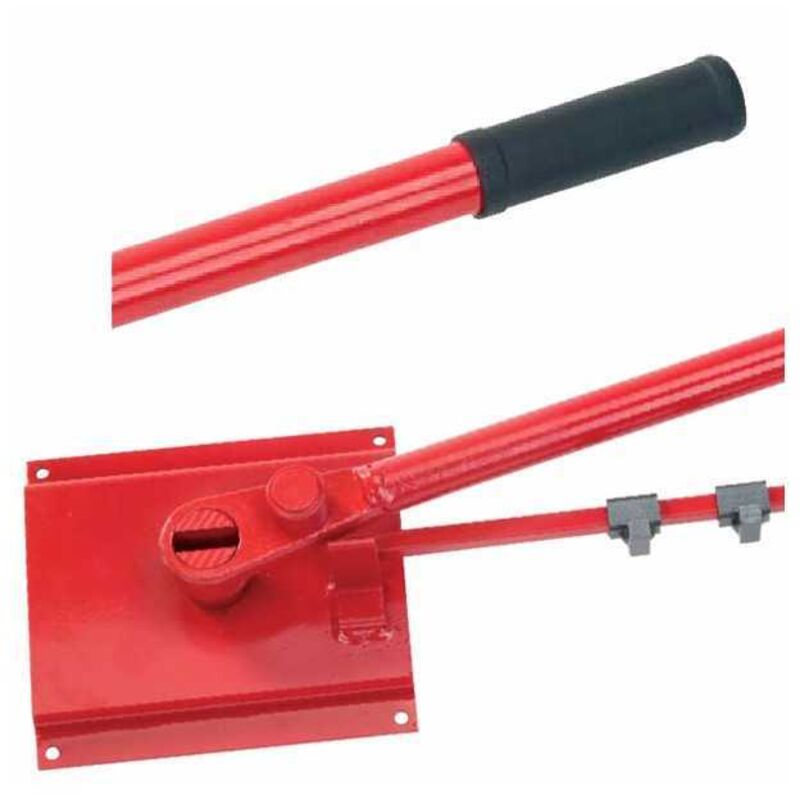 Piegastaffe Placa de 12 mm Barra + Varilla Adel